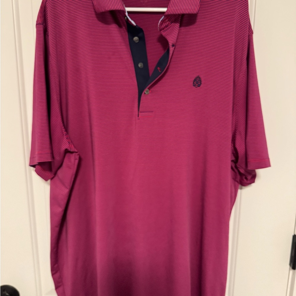 Greyson Magenta Polo Shirt